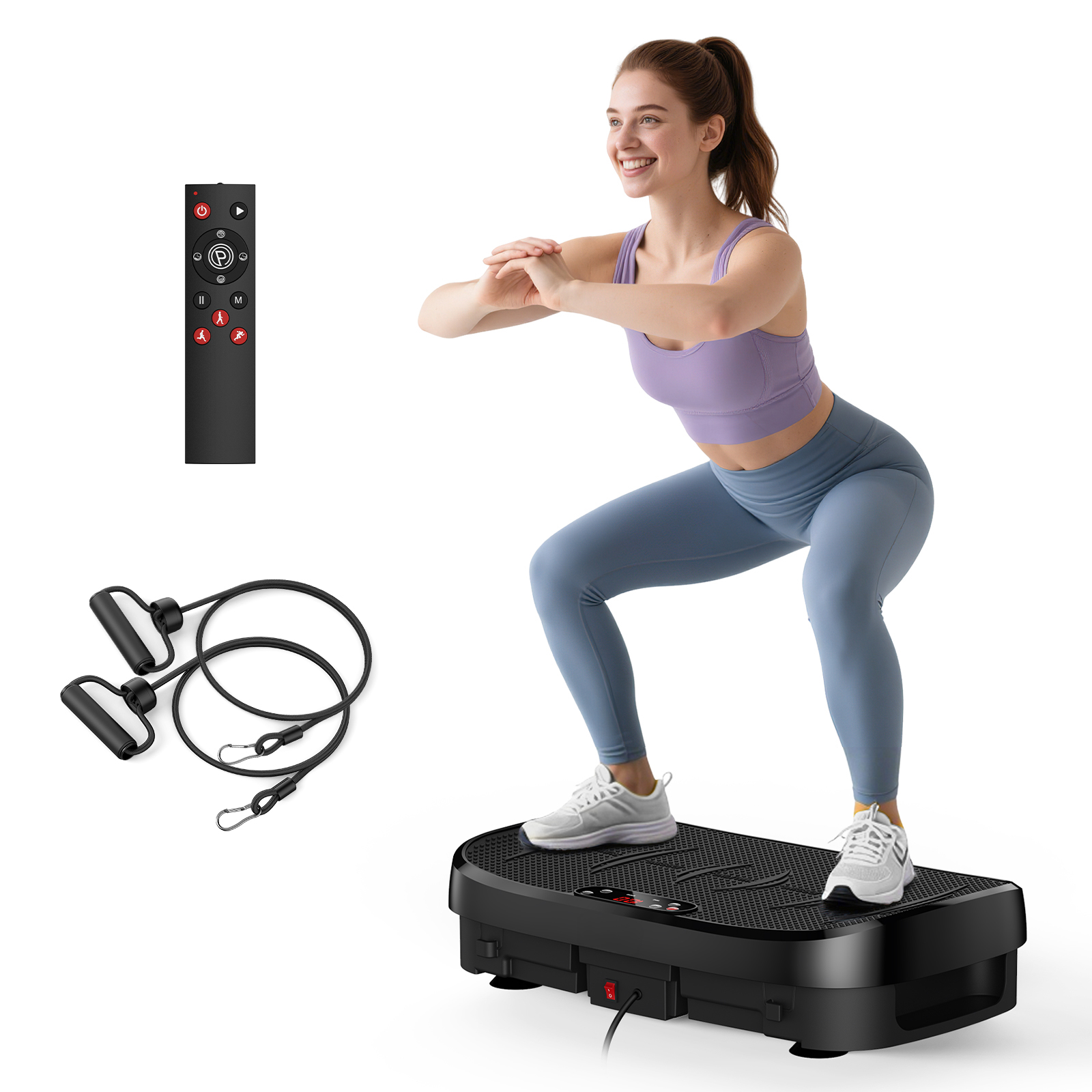Home Gym Weight Machine - Виброплатформа для сжигания жира, фитнес-тренажер для