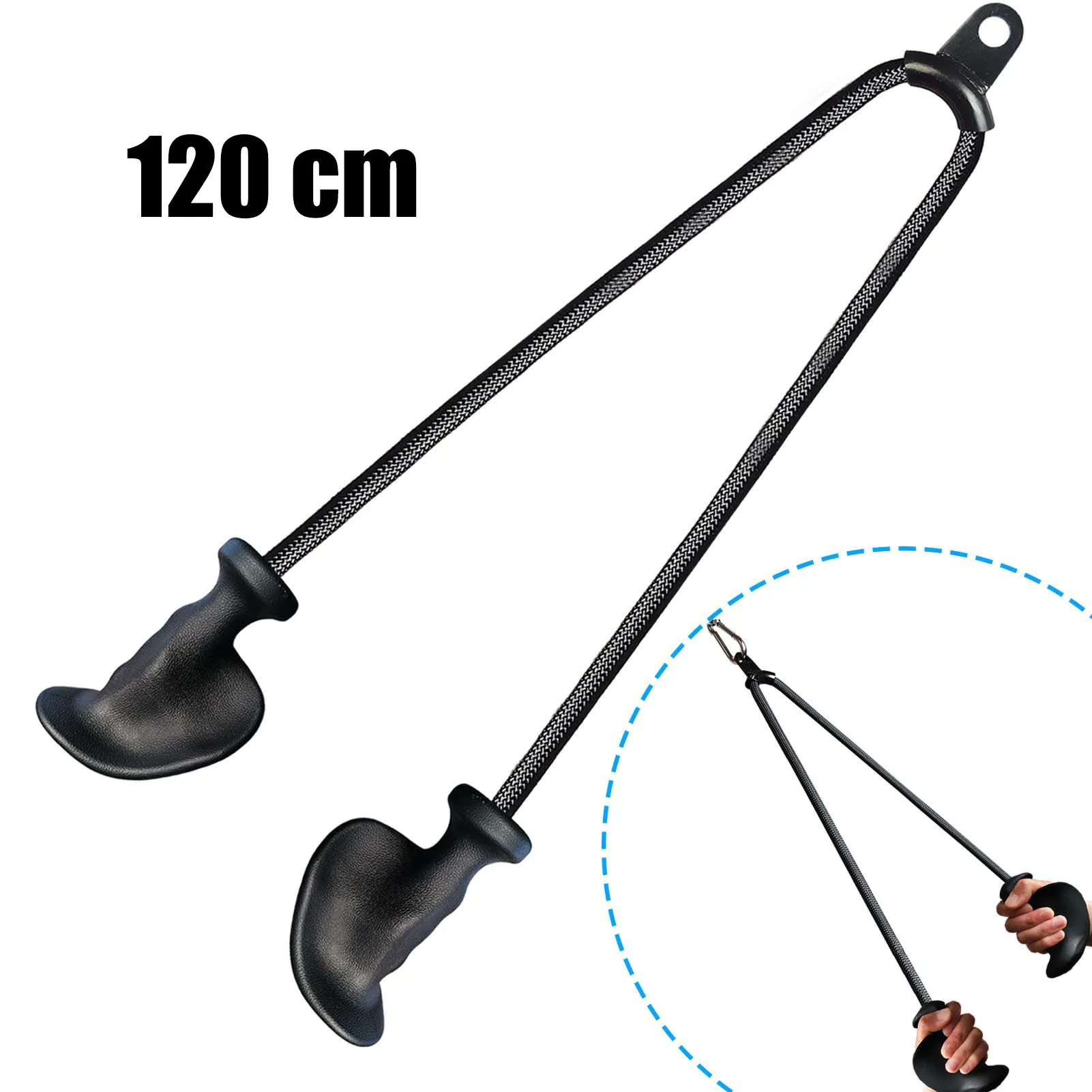 Lat Pulldown Cable - Эргономичная веревка для трицепса, легко захватывается,