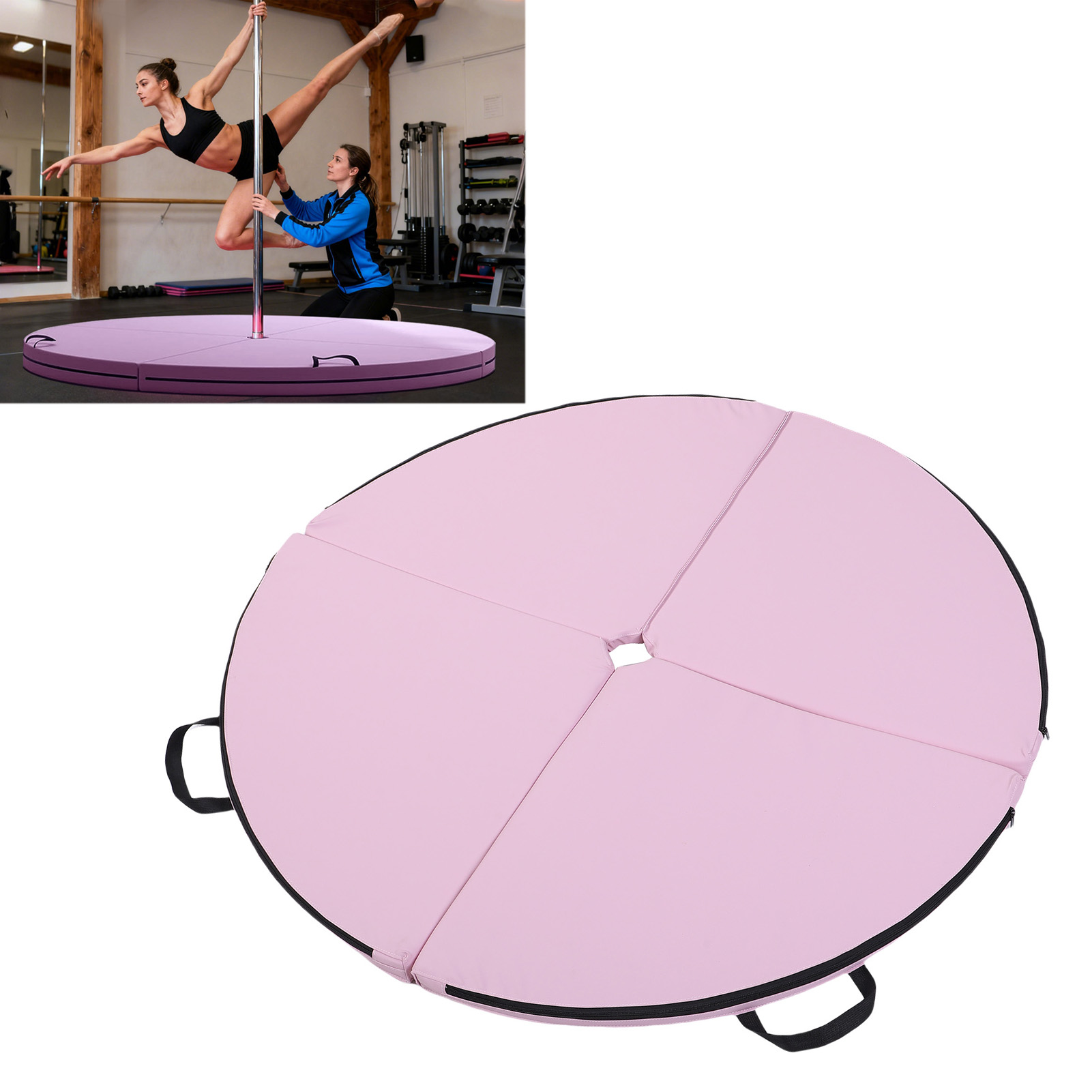 Home Gym On Carpet - Складной коврик для танцев на пилоне,