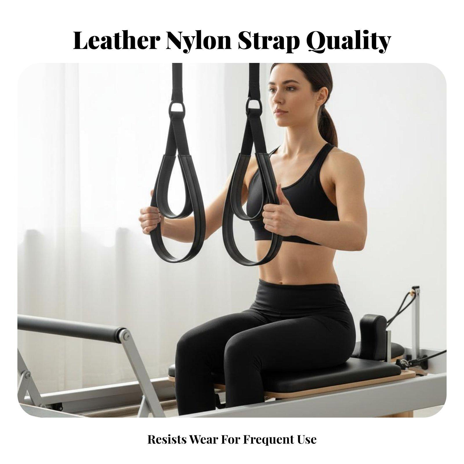 Home Gym Universal Machine - Ремни для пилатес-реформера с двойной петлей,