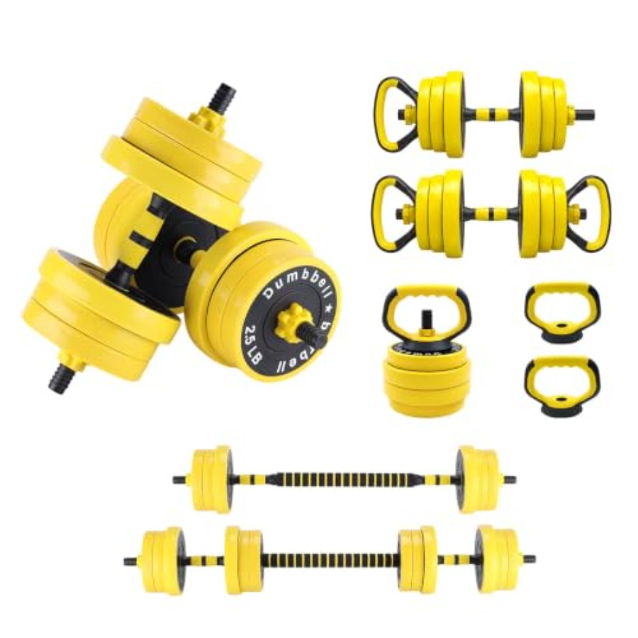 Home Gym Dumbbell Set - Регулируемый набор гантелей, комплект утяжелителей для
