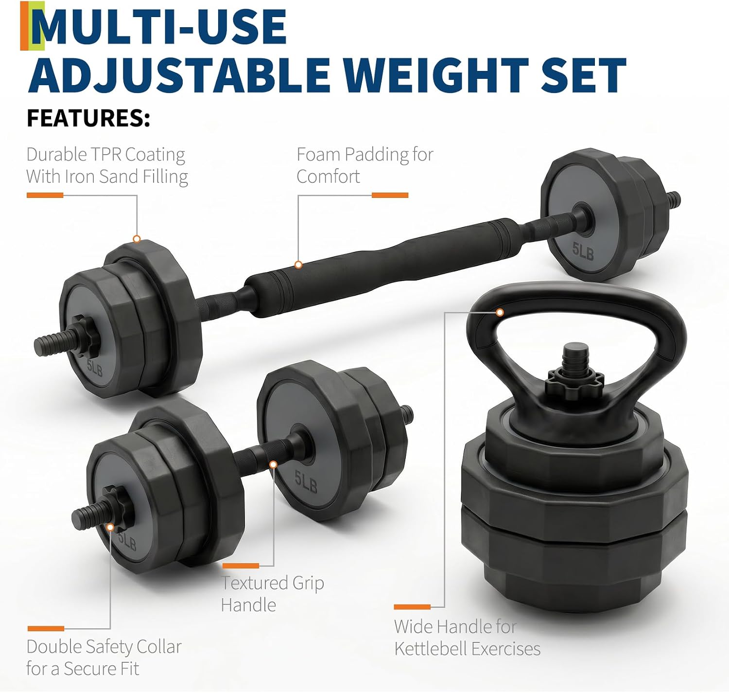 Набор регулируемых гантелей 45 – обзор и цена Home Gym Dumbbell Set