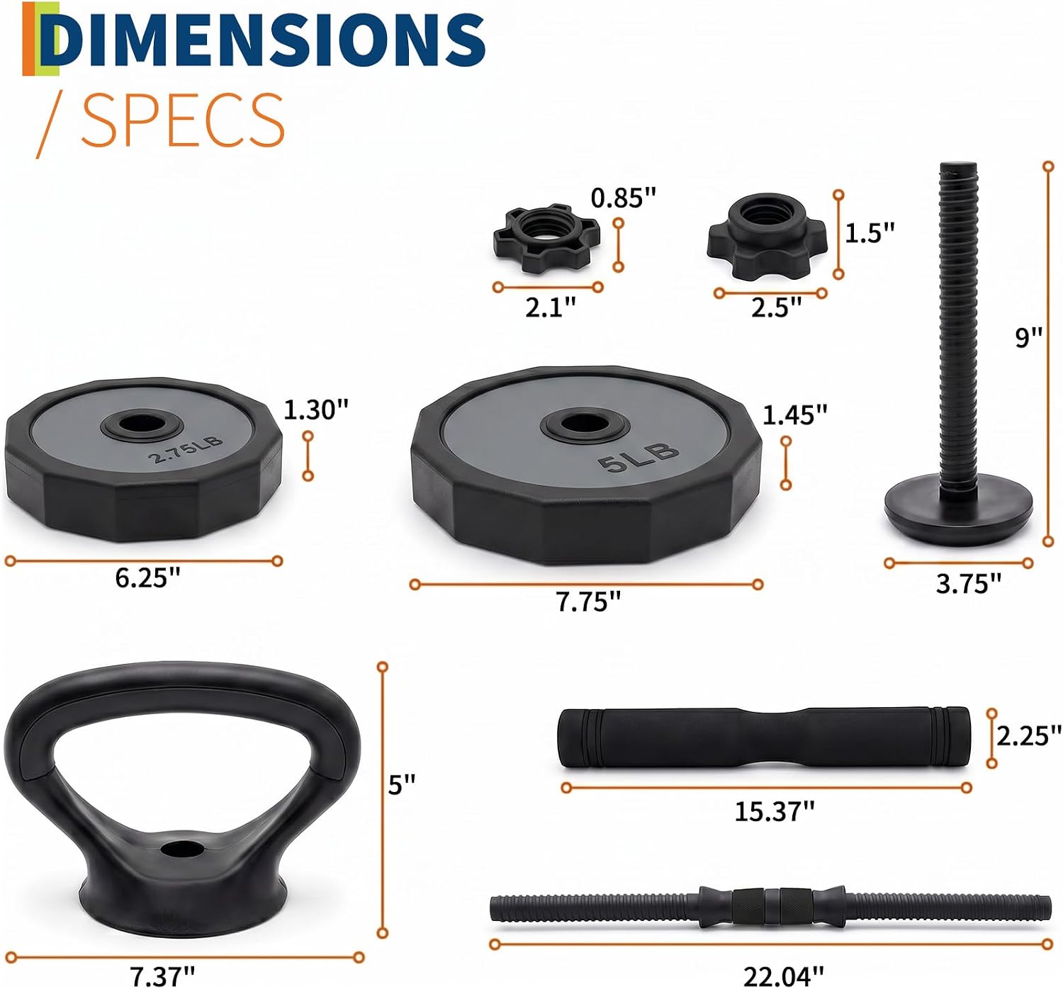 Набор регулируемых гантелей 45 – обзор и цена Home Gym Dumbbell Set