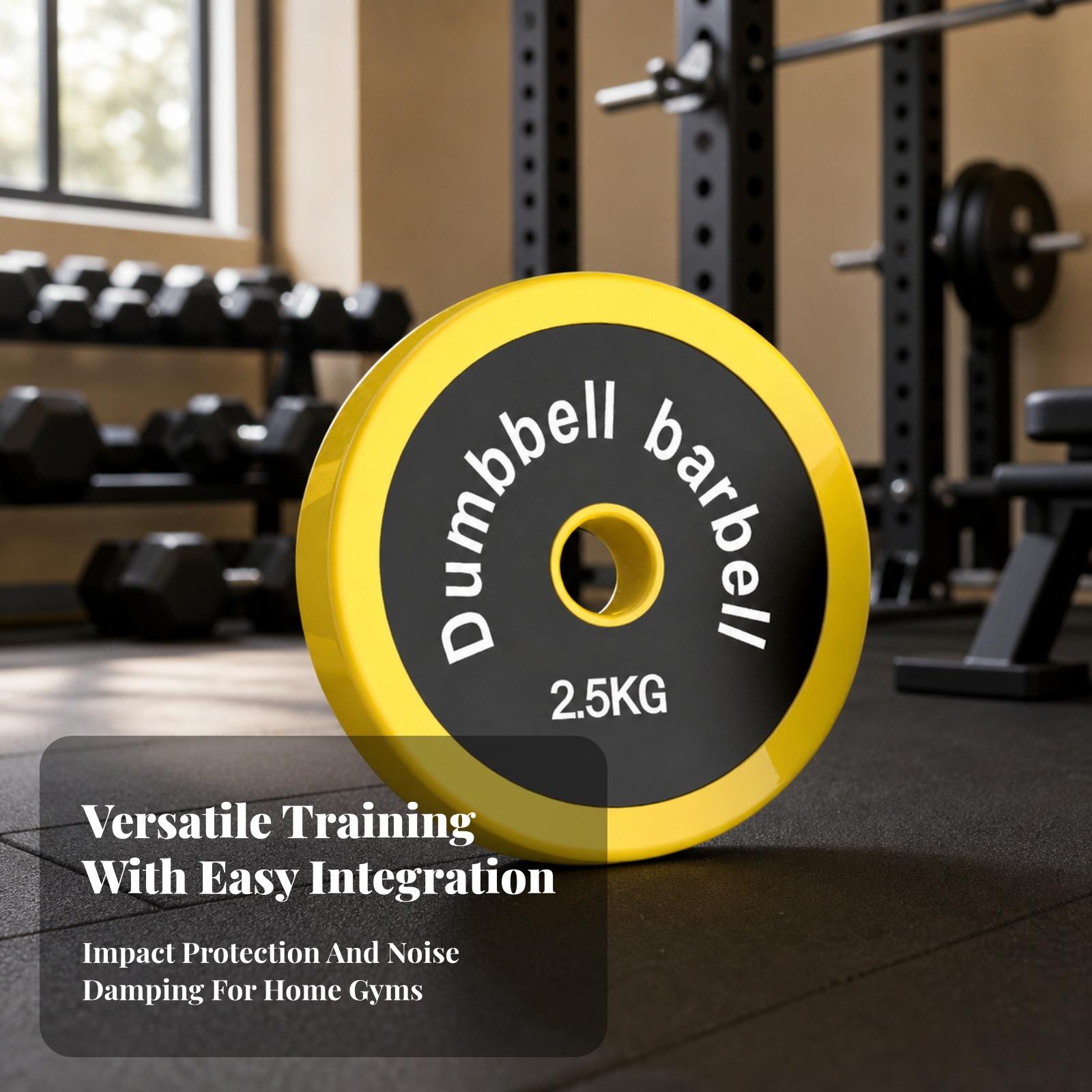 Желтый чугунный гантельный дис – обзор и цена Home Gym Yellow