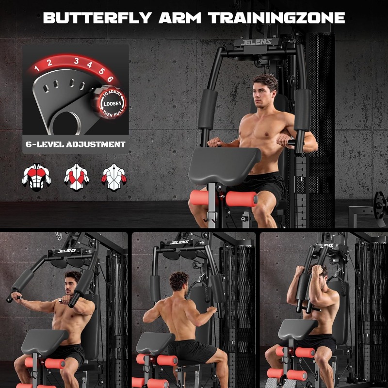 Домашний тренажерный зал JELEN – обзор и цена Home Gym Workout Equipment