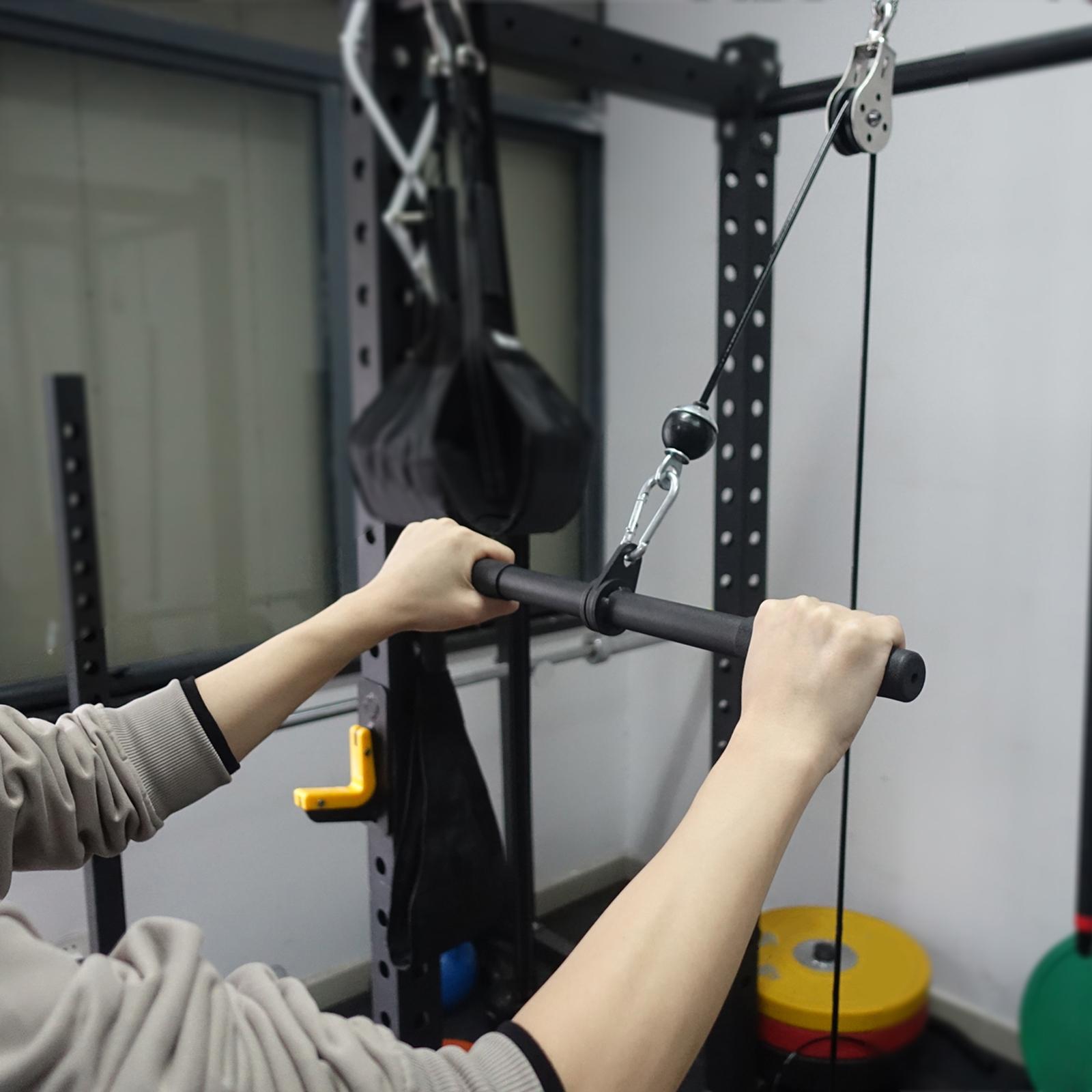 Вращающаяся прямая перекладина – обзор и цена Lat Pulldown Cable