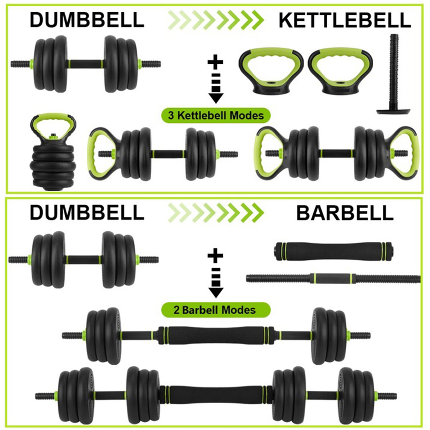 Набор регулируемых гантелей 4  – обзор и цена Home Gym Dumbbell Set