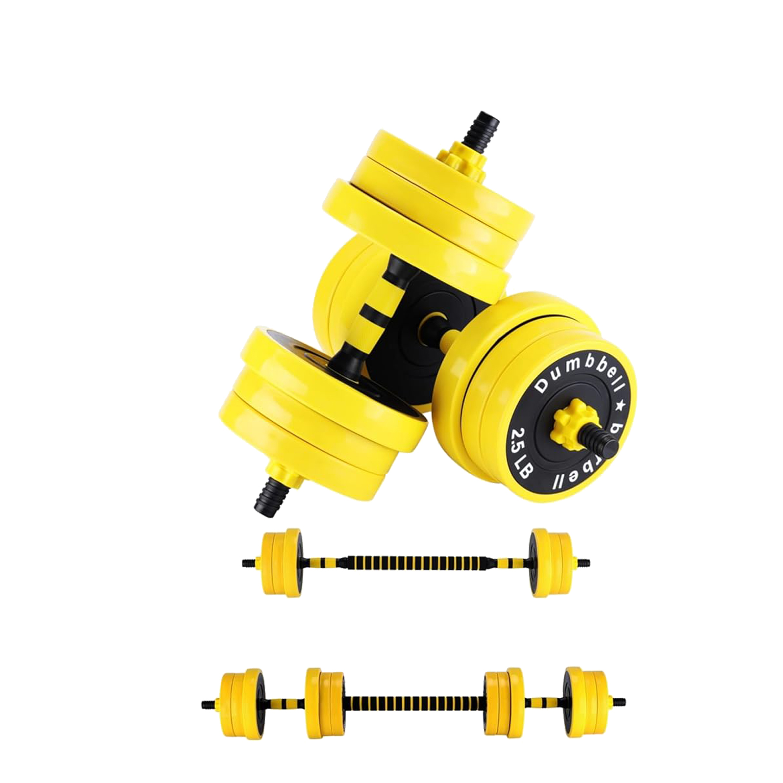 Набор регулируемых гантелей дл – обзор и цена Home Gym Yellow