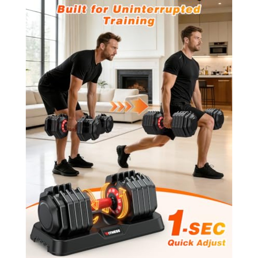 Набор регулируемых гантелей со – обзор и цена Home Gym Dumbbell Set