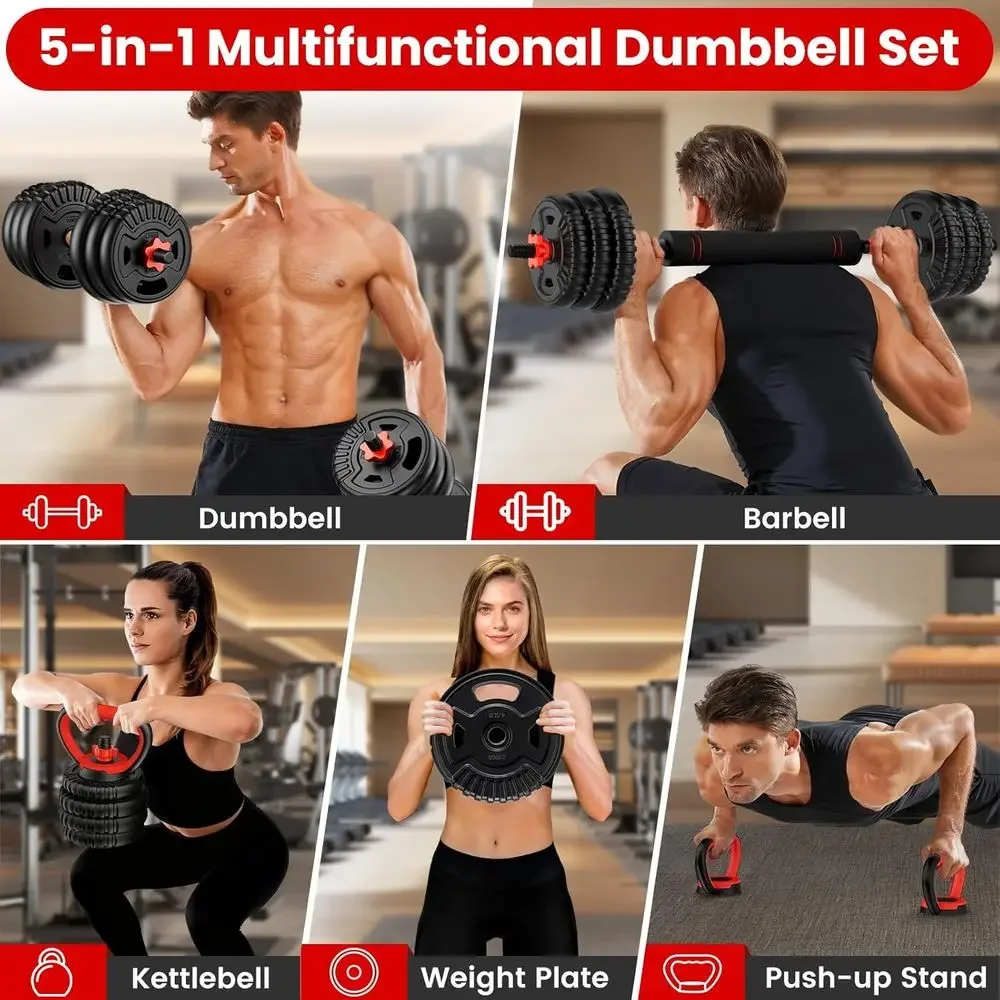 Универсальный регулируемый наб – обзор и цена Home Gym Dumbbell Set