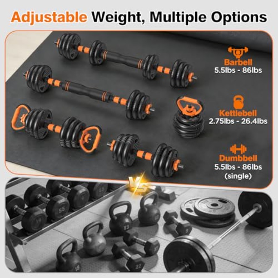 Набор регулируемых гантелей с  – обзор и цена Home Gym Dumbbell Set
