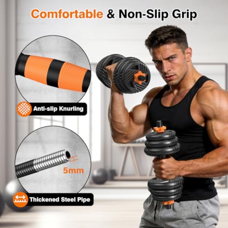 Набор регулируемых гантелей с  – обзор и цена Home Gym Dumbbell Set