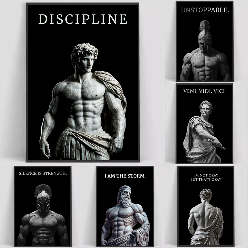 Ретро-картина на холсте с изоб – обзор и цена Home Gym Quotes