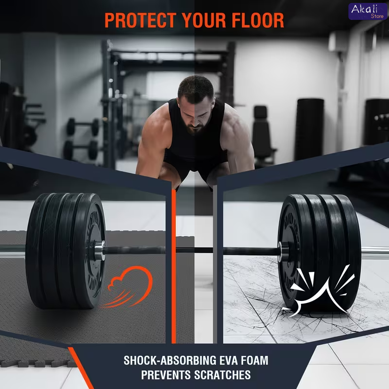 Напольные коврики-пазлы из ЭВА – обзор и цена Home Gym On Carpet
